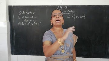 Sec 2.1 Linear Codes