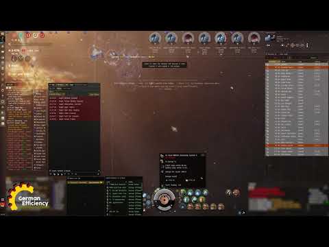 Eve Online: Naglfar vs Caracal Gang