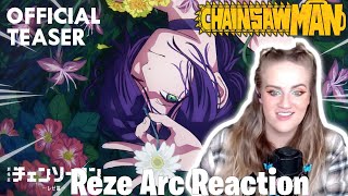 Ur Mom Warned You About Girls Like Her 🤭🤭 || Chainsaw Man-The Movie: Reze Arc Trailer Reaction