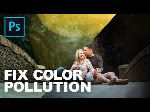 Advanced Color Pollution Removal in Photoshop