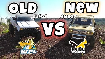 MN82 VS WPL C24-1 - CHEAP STOCK RTR BATTLE - OLD TRUCK BETTER THAN NEW?