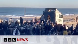 Full More than 100 Palestinians killed while waiting for aid, Hamas-run health ministry says | BBC News Guide