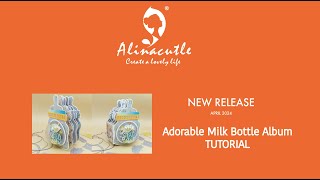 2024 NEW RELEASE | WELCOME BABY | Adorable Milk Bottle Album- #Alinacutle® #AlinaCraft #minialbum