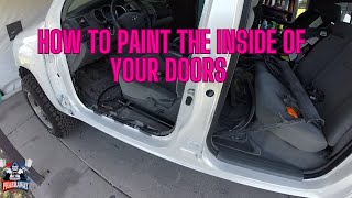 How to paint the inside of your doors 3 stage pearl