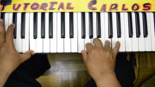 Tu me amastes Yamilka D - Tutorial Piano Carlos chords