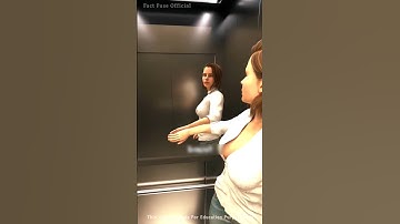 The Reason Why Elevators Have Mirrors😱#shorts