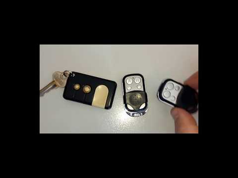 433Mhz Garage Door Opener - Universal Remote - Easy How To Program