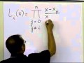 Chapter 05.04: Lesson: Lagrangian Interpolation - Theory