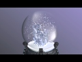 Dragon in a snow globe preview