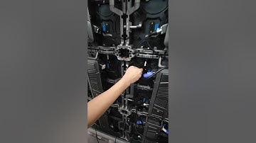 EA500C6 Rental LED screen installation demonstration. #ledscreen #leddisplay #ledwall #eagerled