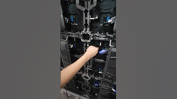 EA500C6 Rental LED screen installation demonstration. #ledscreen #leddisplay #ledwall #eagerled