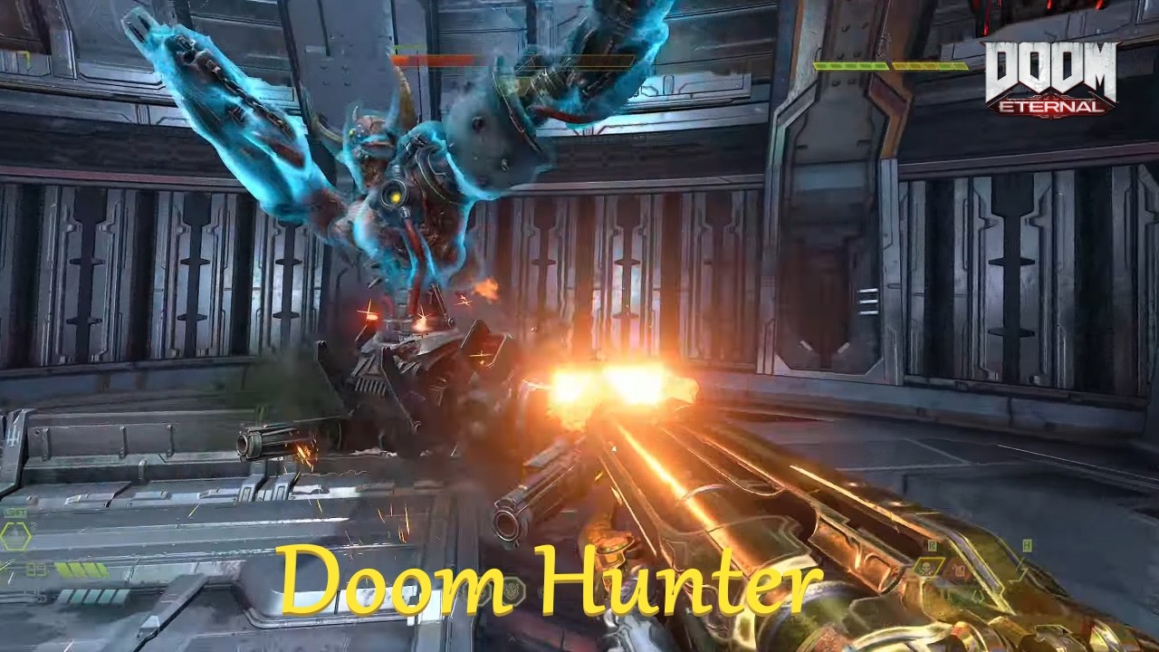 Doom Eternal (Nightmare) - Doom Hunter boss fight - HDR