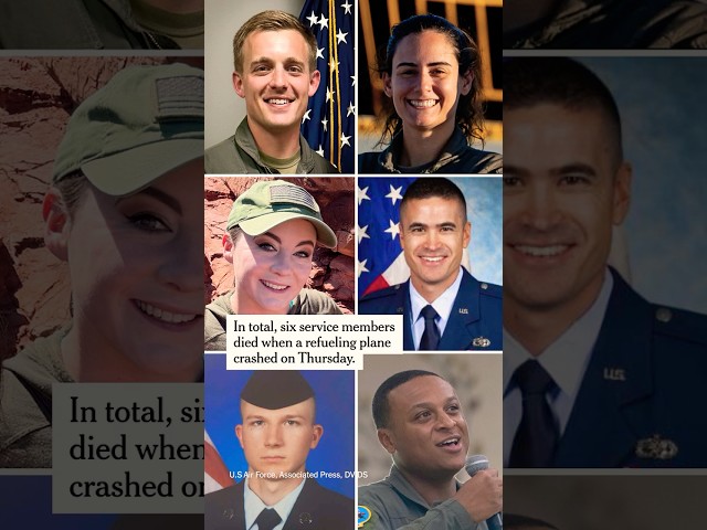 U.S. Names Six Service Members Killed In Iraq Air Crash
