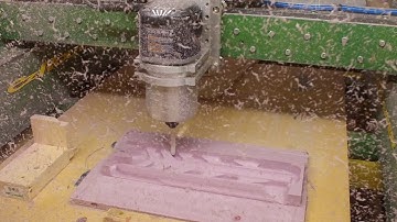 CNC Spine Boat Cut Time Lapse