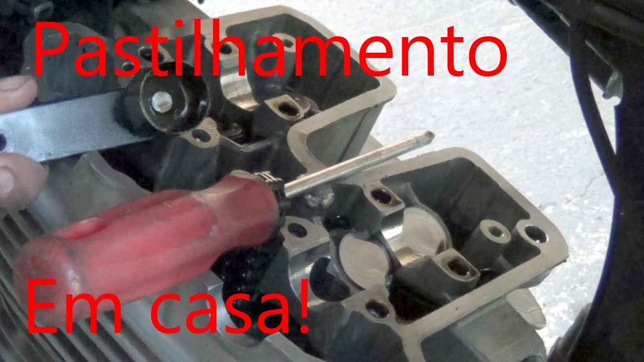 Pastilhamento em casa! - CB 300