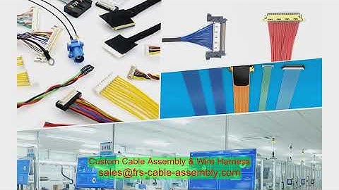 Nhà sản xuất khai thác cáp LVDS LVDS Cáp Levds Lvds Giải pháp cáp cho các hệ thống giao diện hiển th