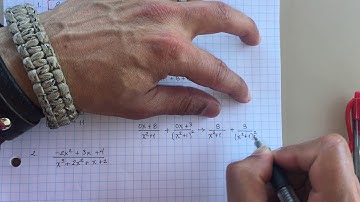 Precalculus AB: Partial Fraction Decomposition with Repeating Quadratic Factors