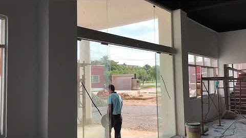 Phân phối lắp đặt cửa trượt tự động Hàn Quốc NEO