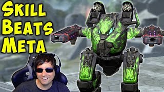 SKILL BEATS META - War Robots Rogatka Corona Mk2 Gameplay WR