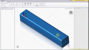 ARCBRO Pipe Software - 13 Create a Square Master Tube