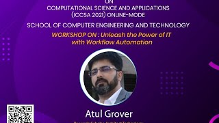 3rd SPRINGER INTERNATIONAL CONFERENCE COMPUTATIONAL SCIENCE AND APPLICATIONS2021 WORKFLOW AUTOMATION