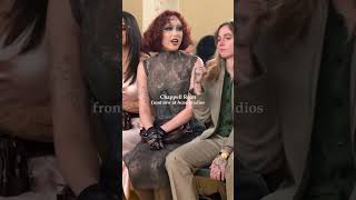 Chappell Roan, front row at Acne Studios #chapellroan #parisfashionweek #runway #celebs