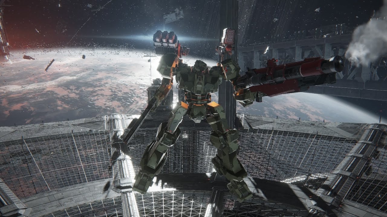 【Ver. 1.09.1】アーマードコア6 ハーミット(G6レッド)で封鎖衛星制止をノーダメージSランク