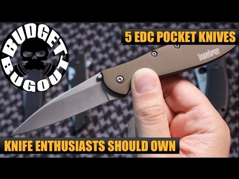 5 EDC Pocket Knives Every Enthusiast Should Have In His/Her Knife Collection [w/ Going Gear] 2017 - 5 EDC Pocket Knives Every Enthusiast Should Have In His/Her Knife Collection [w/ Going Gear] 2017