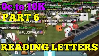 0c To 10k Challenge In Cubic Castles Ep6  Reading Letters And More