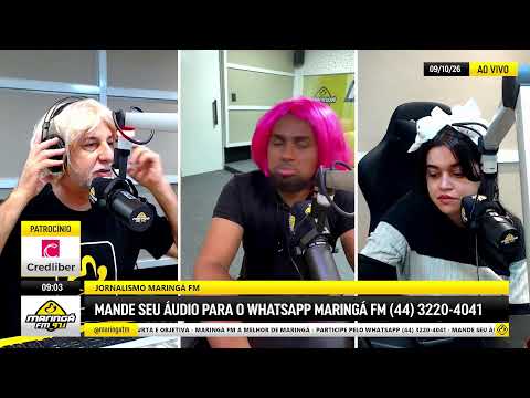 Jornalismo Maringá FM - 09/10/2026