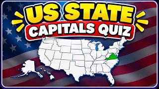 Can You Name All the 50 U.S. State Capitals 🇺🇸 | State Capitals Map #Quiz Guide