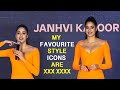 Janhvi kapoor reveals her favourite actor  actress style icon  bollywoodtelevision