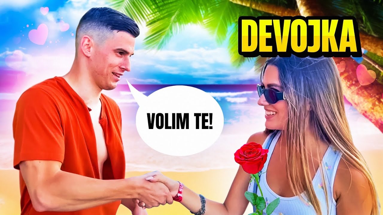 NASAO SAM DEVOJKU NA MORU! *zaljubio se*