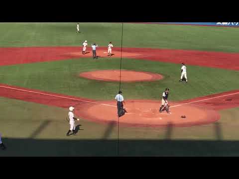 6回 国士舘 絶妙なバント攻撃で6点目を奪う【東京都高校野球秋季大会決勝  帝京 × 国士舘 2019.11.10】