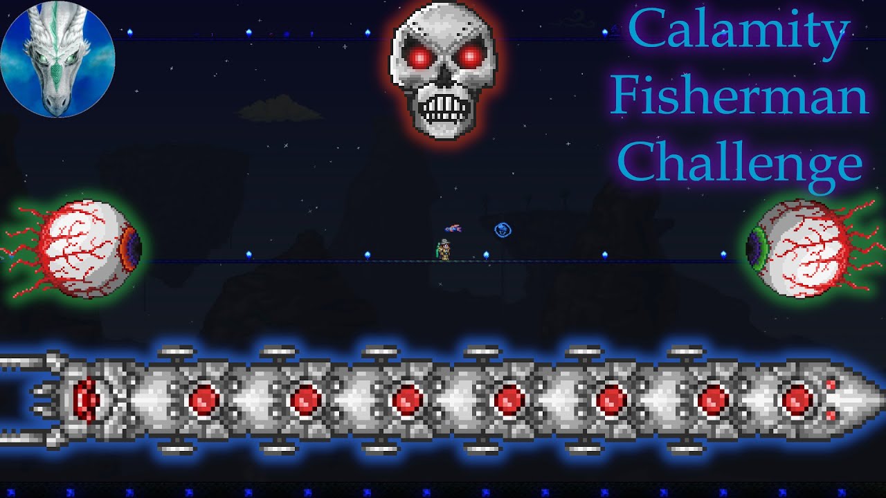 The Hardmode Boss Rush Calamity Fisherman Challenge Episode 4 YouTube