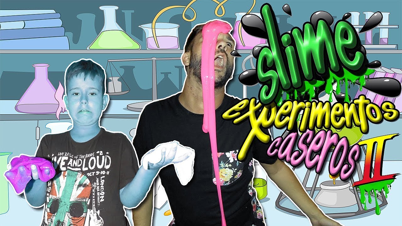 Slime. El moco fluorescente, fácil y sencillo de hacer.