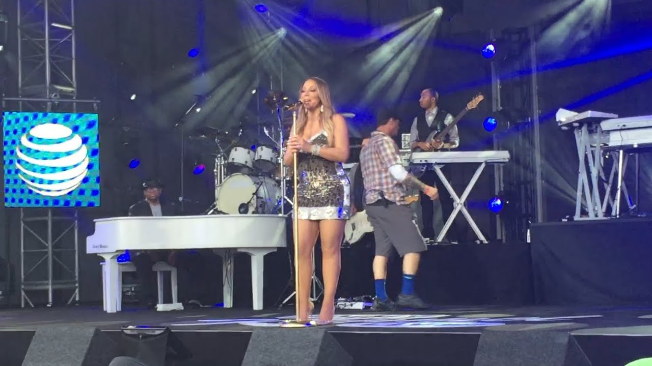 Mariah Carey performing 'The Roof' (acapella) on Jimmy Kimmel Live! (5/18/15)