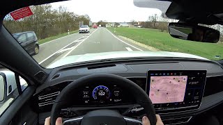 2024 VW Tiguan 1.5 eTSI R-Line - short test drive | POV