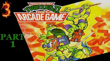 Here Come the Jump Kicks - TMNT 2: The Arcade Game (NES) Part 1 - Third Strongest
