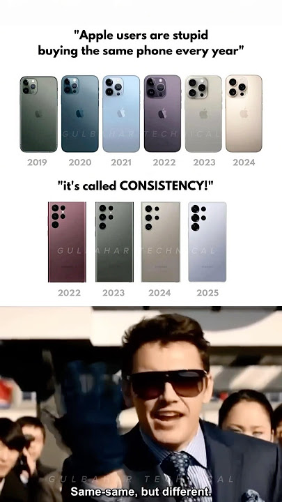 Apple & Samsung have been using the SAME design for years!