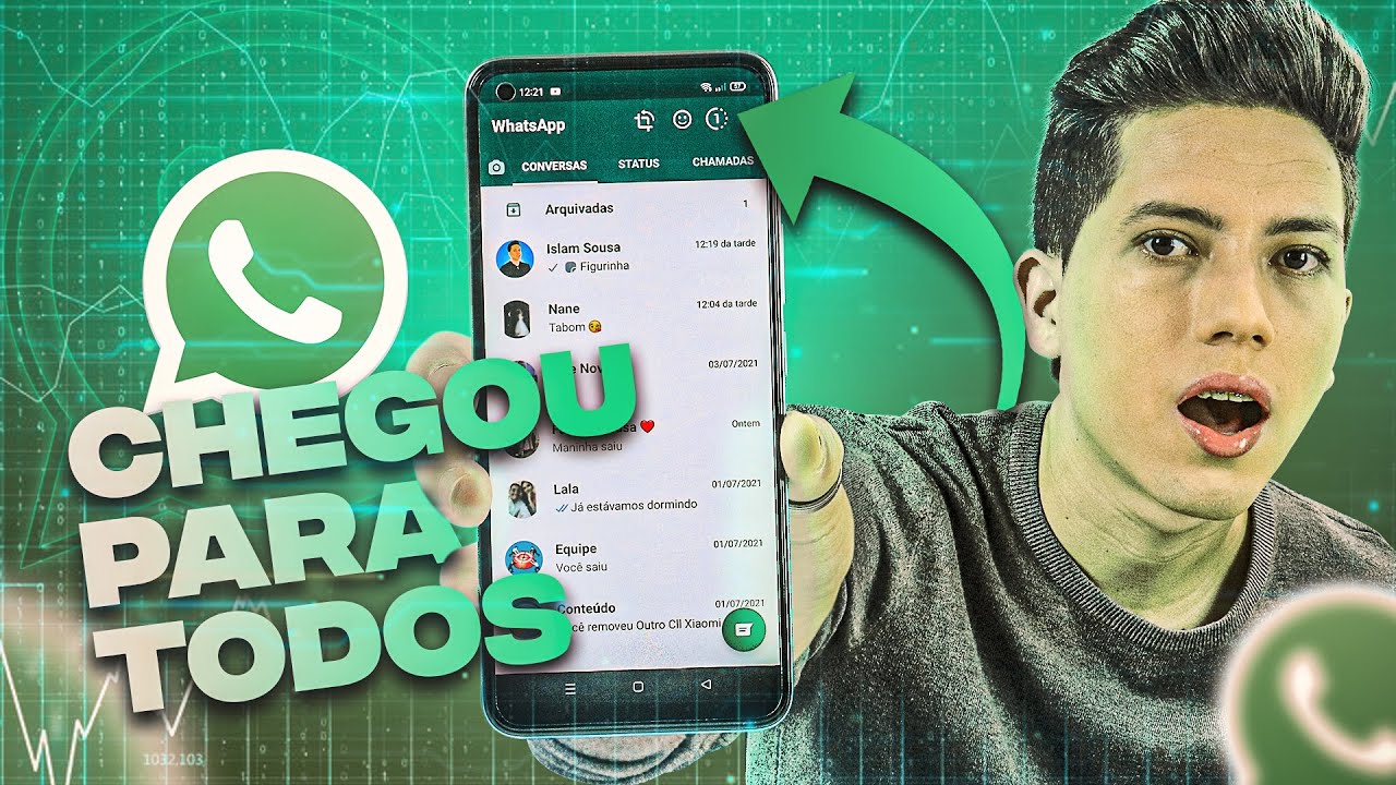NOVA ATUALIZAÇÃO DO WHATSAPP!! Era isso que a gente queria 👏 - YouTube