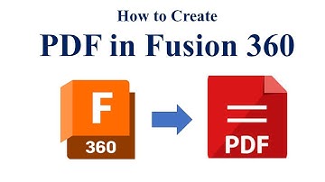 How to Generate PDF from the Fusion 360 | Export PDF in Fusion 360