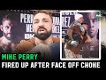 Mike Perry on Luke Rockhold&#39;s face off choke: “He&#39;s f*****d up in the head bro&quot;