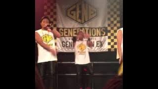 Evergreen english version GENERATIONS WORLD TOUR GENERATION EX final at Hongkong (2015.06.28)