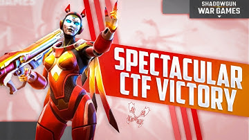 SPECTACULAR CTF VICTORY WITH SARA! | SHADOWGUN WARGAMES | 1080p 60fps | Android/IOS