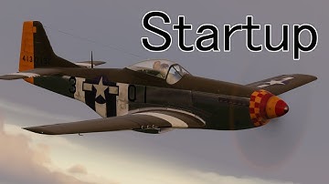 DCS P-51D Startup