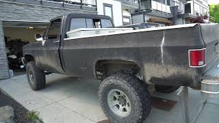 REPLACING SEALS AND DIFF FLUID ONE TON AXLE GMC 1985 SQUARE BODY