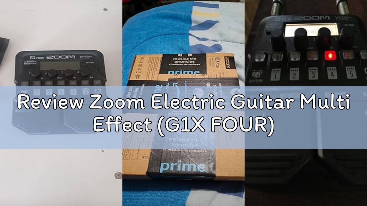 Review Zoom Electric Guitar Multi Effect (G1X FOUR)