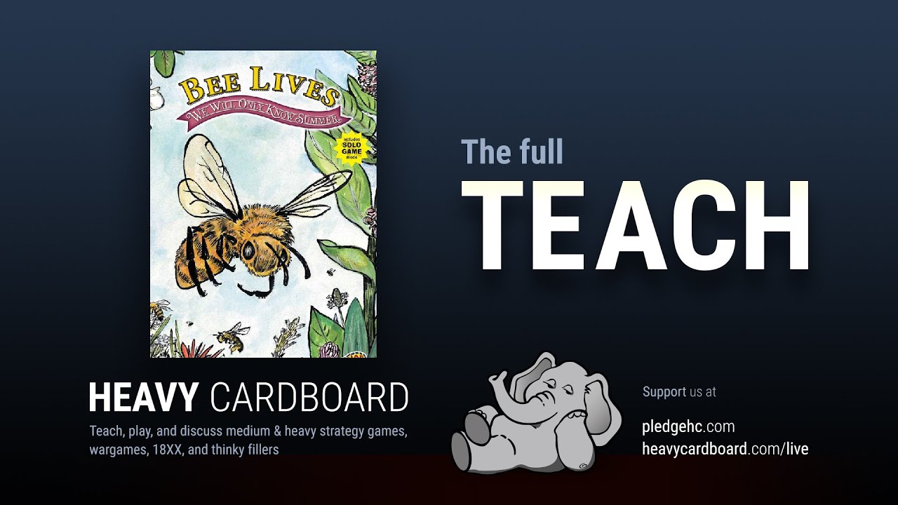 How to Play only - Bee Lives: We Will Only Know Summer How to Play by Heavy Cardboard