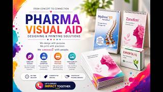 Top Pharma Visual Aid Designing & Printing